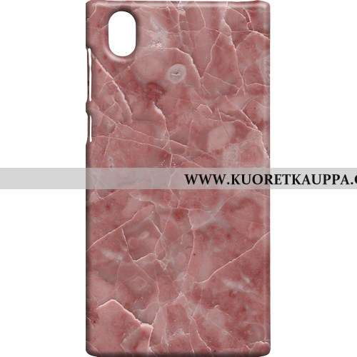 Kuori Sony Xperia L1, Kuoret Sony Xperia L1, Kotelo Sony Xperia L1 Pesty Suede Kukkakuvio L Kova Pin