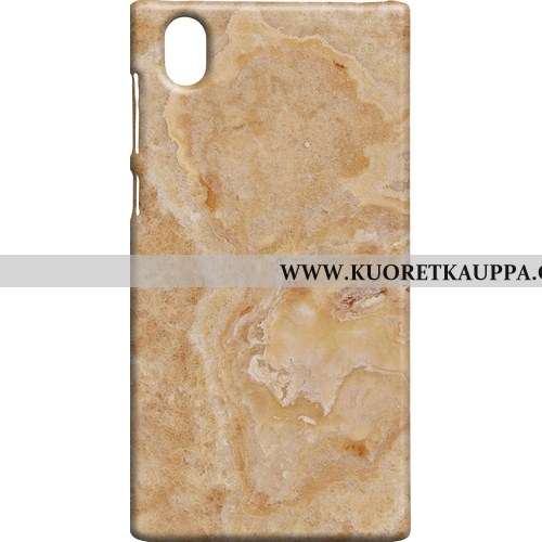 Kuori Sony Xperia L1, Kuoret Sony Xperia L1, Kotelo Sony Xperia L1 Pesty Suede Kukkakuvio L Kova Pin