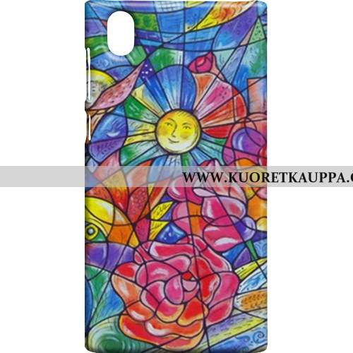 Kuori Sony Xperia L1, Kuoret Sony Xperia L1, Kotelo Sony Xperia L1 Pesty Suede Suojaus Jauhe Puhelim