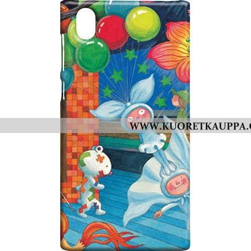 Kuori Sony Xperia L1, Kuoret Sony Xperia L1, Kotelo Sony Xperia L1 Pesty Suede Suojaus Jauhe Puhelim