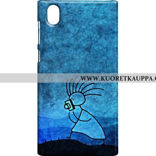 Kuori Sony Xperia L1, Kuoret Sony Xperia L1, Kotelo Sony Xperia L1 Pesty Suede Suojaus Jauhe Puhelim