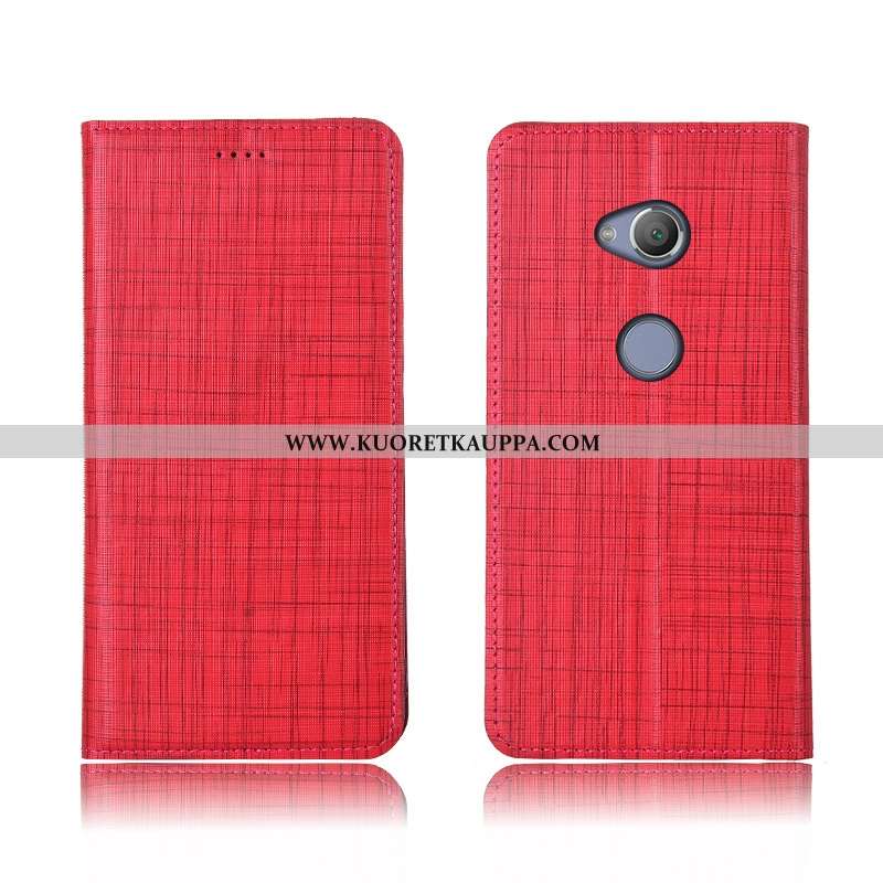 Kuori Sony Xperia L2, Kuoret Sony Xperia L2, Kotelo Sony Xperia L2 Nahkakuori Aito Nahka Pehmeä Nest