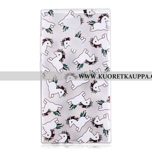 Kuori Sony Xperia L2, Kuoret Sony Xperia L2, Kotelo Sony Xperia L2 Pehmeä Neste Sarjakuva Ihana Vihr