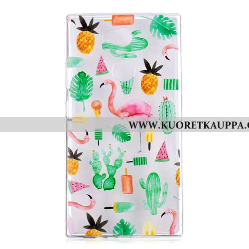 Kuori Sony Xperia L2, Kuoret Sony Xperia L2, Kotelo Sony Xperia L2 Pehmeä Neste Sarjakuva Ihana Vihr