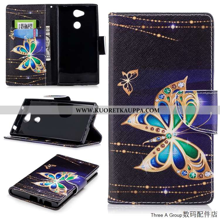 Kuori Sony Xperia L2, Kuoret Sony Xperia L2, Kotelo Sony Xperia L2 Suojaus Nahkakuori Puhelimen All 