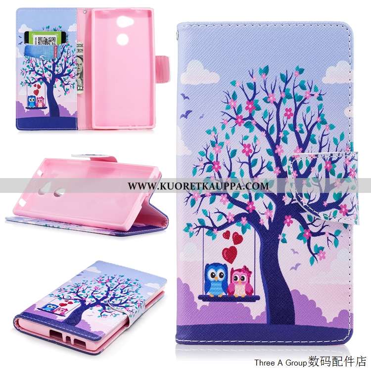 Kuori Sony Xperia L2, Kuoret Sony Xperia L2, Kotelo Sony Xperia L2 Suojaus Nahkakuori Puhelimen All 