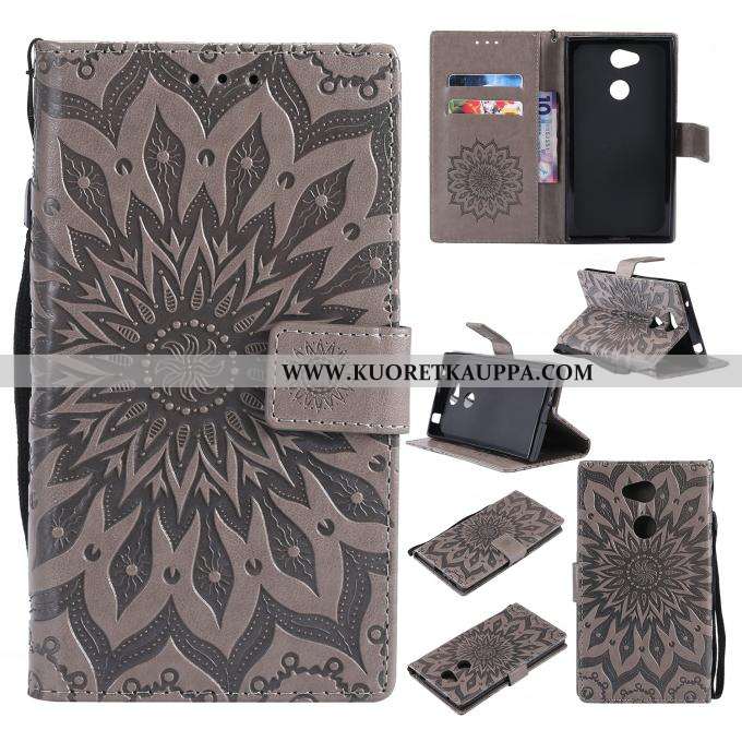 Kuori Sony Xperia L2, Kuoret Sony Xperia L2, Kotelo Sony Xperia L2 Suojaus Nahkakuori Puhelimen Kort