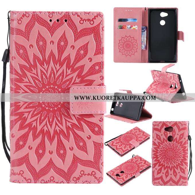 Kuori Sony Xperia L2, Kuoret Sony Xperia L2, Kotelo Sony Xperia L2 Suojaus Nahkakuori Puhelimen Kort