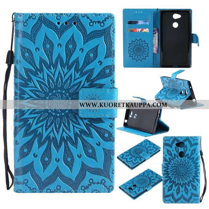 Kuori Sony Xperia L2, Kuoret Sony Xperia L2, Kotelo Sony Xperia L2 Suojaus Nahkakuori Puhelimen Kort