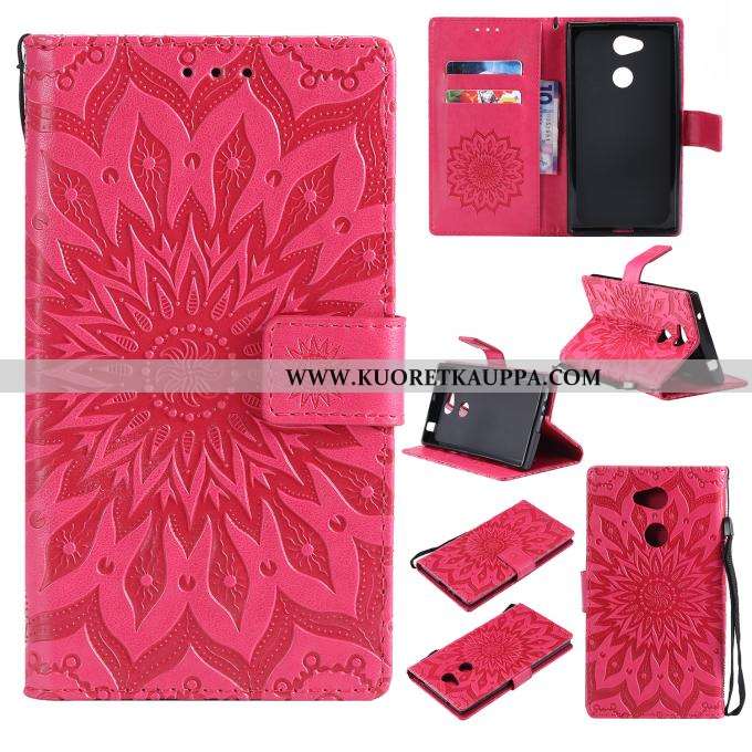 Kuori Sony Xperia L2, Kuoret Sony Xperia L2, Kotelo Sony Xperia L2 Suojaus Nahkakuori Puhelimen Kort