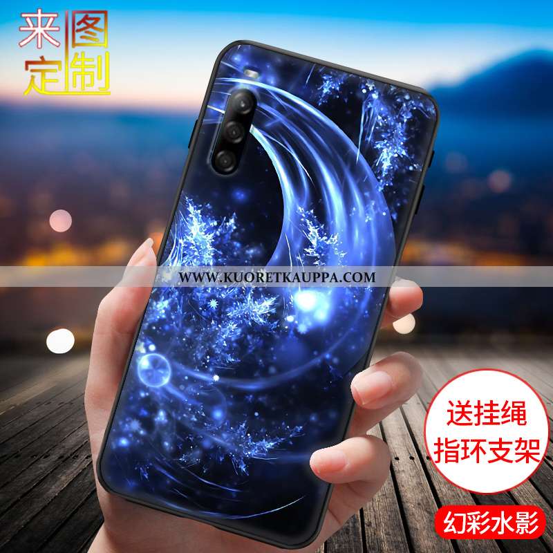 Kuori Sony Xperia L4, Kuoret Sony Xperia L4, Kotelo Sony Xperia L4 Persoonallisuus Suuntaus Musta Al