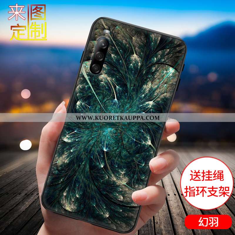 Kuori Sony Xperia L4, Kuoret Sony Xperia L4, Kotelo Sony Xperia L4 Persoonallisuus Suuntaus Musta Al