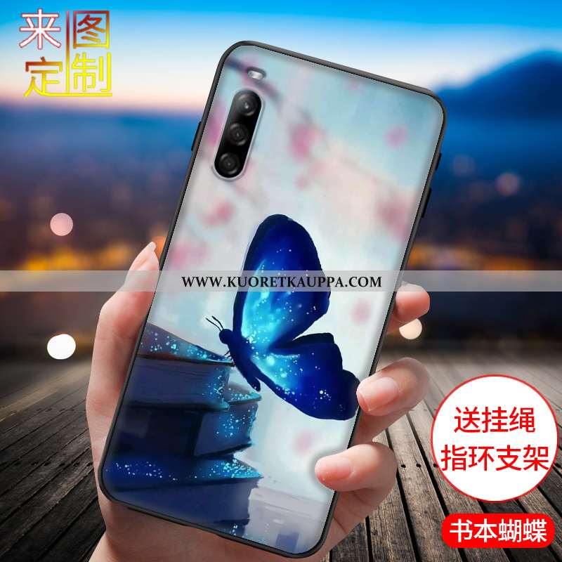 Kuori Sony Xperia L4, Kuoret Sony Xperia L4, Kotelo Sony Xperia L4 Persoonallisuus Suuntaus Musta Al