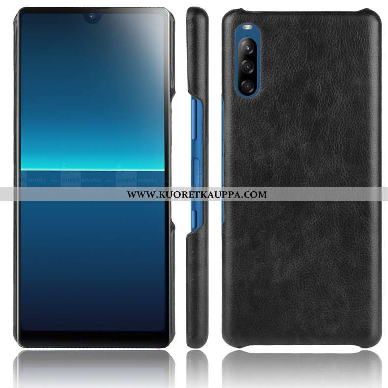 Kuori Sony Xperia L4, Kuoret Sony Xperia L4, Kotelo Sony Xperia L4 Pesty Suede Suojaus Harmaa Kova