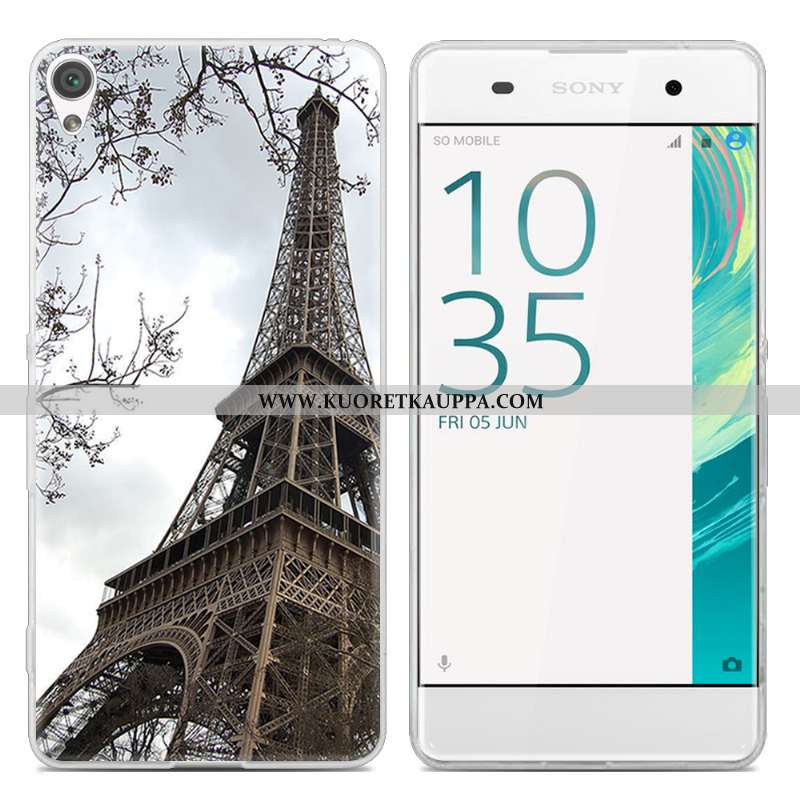 Kuori Sony Xperia Xa, Kuoret Sony Xperia Xa, Kotelo Sony Xperia Xa Läpinäkyvä Luova Jauhe Pinkki