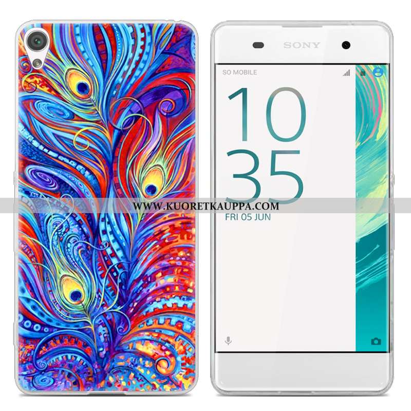 Kuori Sony Xperia Xa, Kuoret Sony Xperia Xa, Kotelo Sony Xperia Xa Läpinäkyvä Luova Jauhe Pinkki