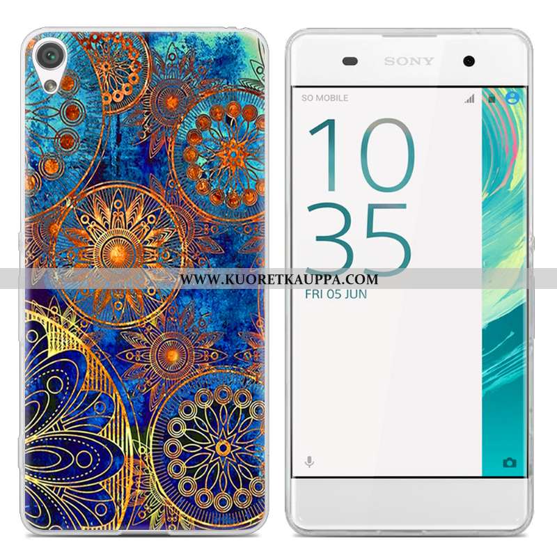 Kuori Sony Xperia Xa, Kuoret Sony Xperia Xa, Kotelo Sony Xperia Xa Läpinäkyvä Luova Jauhe Pinkki