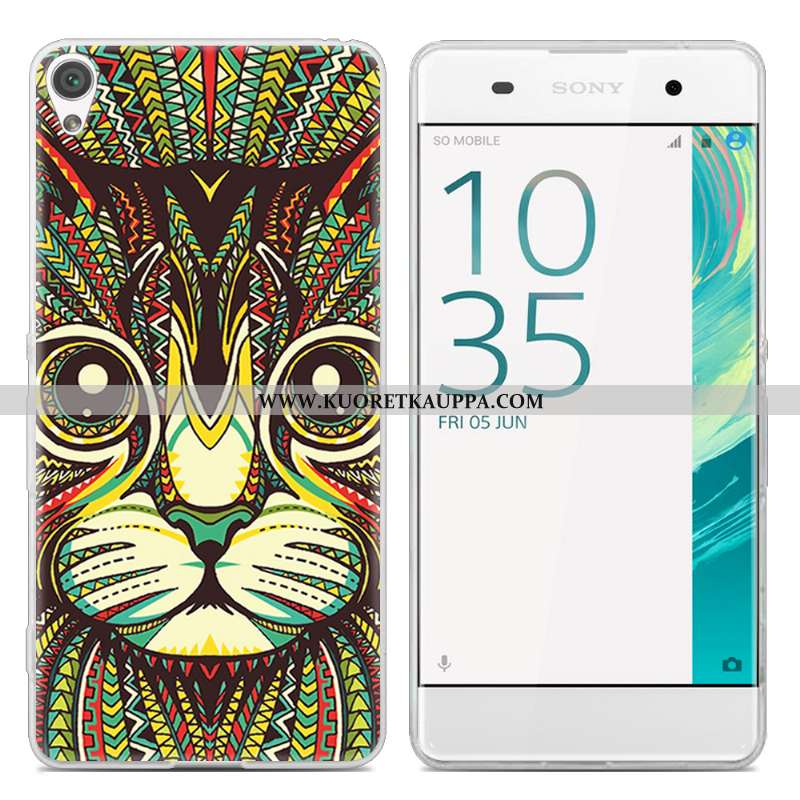 Kuori Sony Xperia Xa, Kuoret Sony Xperia Xa, Kotelo Sony Xperia Xa Läpinäkyvä Luova Jauhe Pinkki