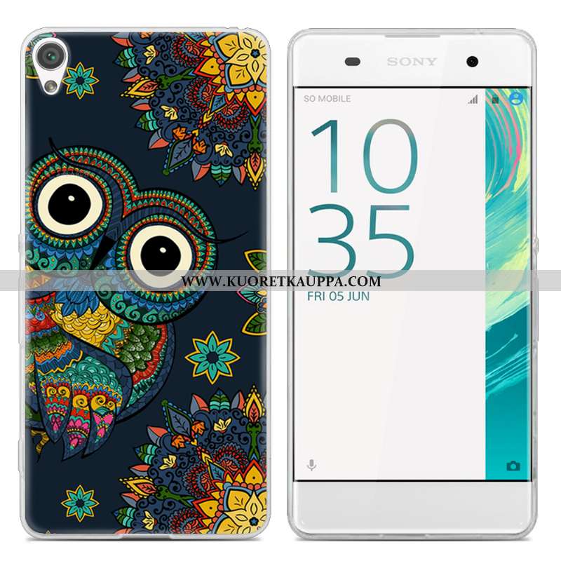 Kuori Sony Xperia Xa, Kuoret Sony Xperia Xa, Kotelo Sony Xperia Xa Läpinäkyvä Luova Jauhe Pinkki