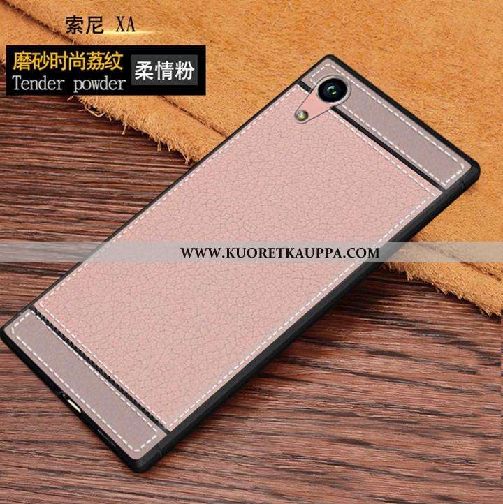 Kuori Sony Xperia Xa, Kuoret Sony Xperia Xa, Kotelo Sony Xperia Xa Pehmeä Neste Pesty Suede Punainen