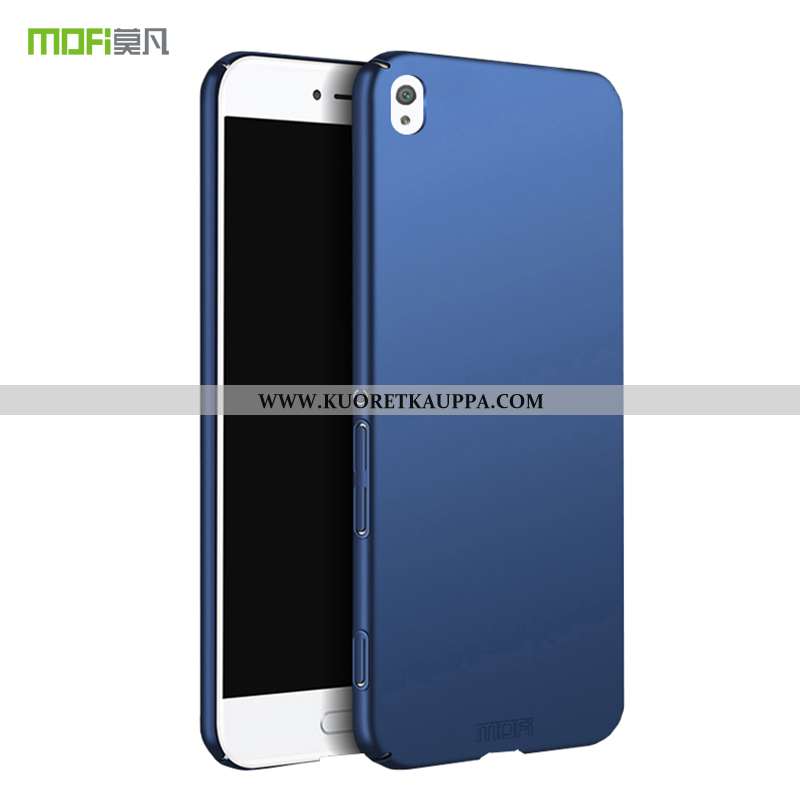 Kuori Sony Xperia Xa, Kuoret Sony Xperia Xa, Kotelo Sony Xperia Xa Pesty Suede Valo Puhelimen Sinine