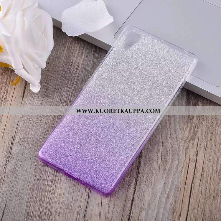 Kuori Sony Xperia Xa, Kuoret Sony Xperia Xa, Kotelo Sony Xperia Xa Silikoni Suojaus Sininen Puhelime