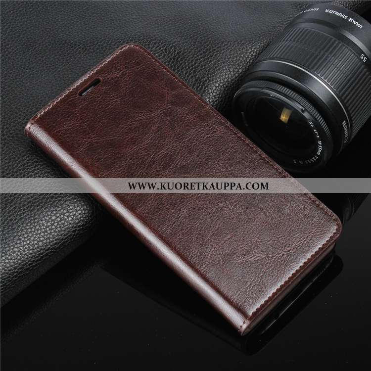 Kuori Sony Xperia Xa, Kuoret Sony Xperia Xa, Kotelo Sony Xperia Xa Suojaus Nahkakuori Ruskea