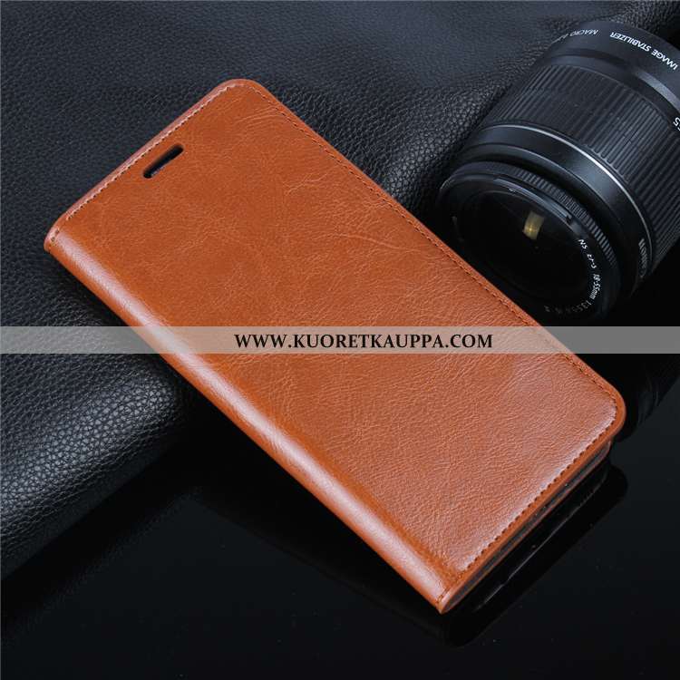 Kuori Sony Xperia Xa, Kuoret Sony Xperia Xa, Kotelo Sony Xperia Xa Suojaus Nahkakuori Ruskea