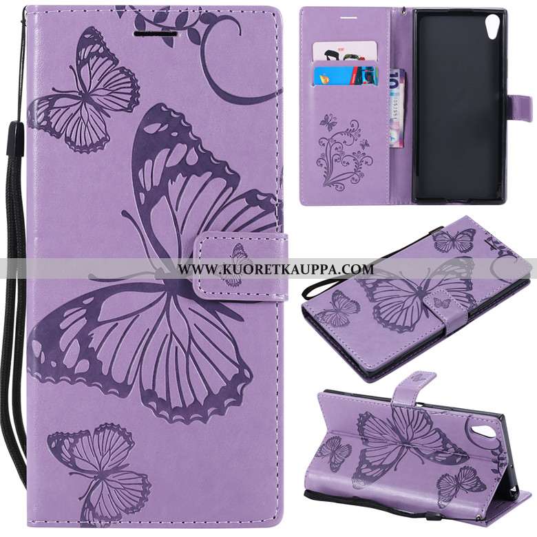 Kuori Sony Xperia Xa Ultra, Kuoret Sony Xperia Xa Ultra, Kotelo Sony Xperia Xa Ultra Nahkakuori Suoj