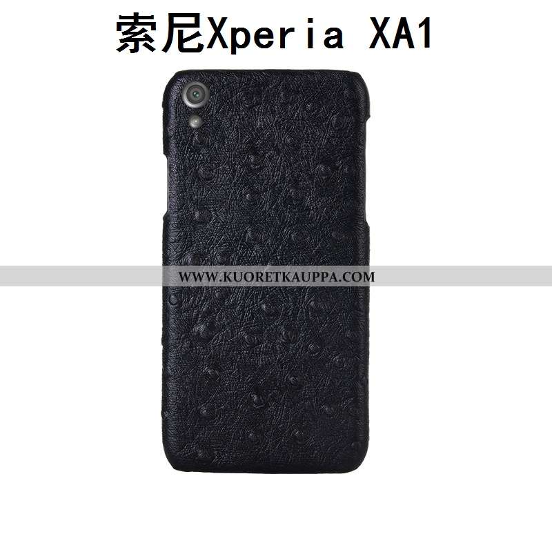 Kuori Sony Xperia Xa1, Kuoret Sony Xperia Xa1, Kotelo Sony Xperia Xa1 Aito Nahka Kukkakuvio Puhelime