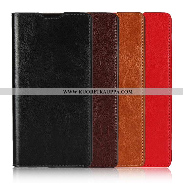 Kuori Sony Xperia Xa1, Kuoret Sony Xperia Xa1, Kotelo Sony Xperia Xa1 Aito Nahka Nahkakuori Puhelime