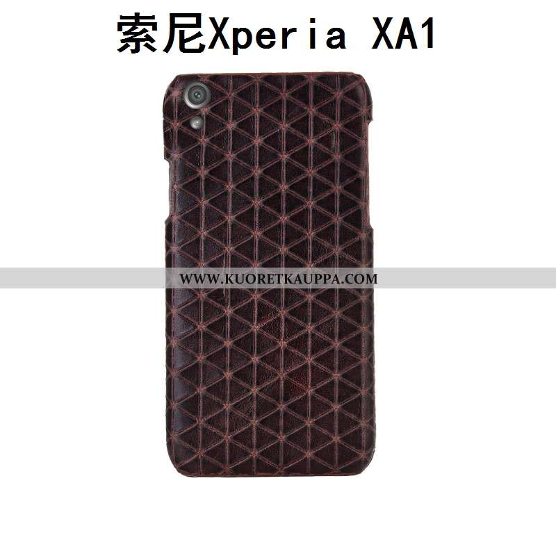 Kuori Sony Xperia Xa1, Kuoret Sony Xperia Xa1, Kotelo Sony Xperia Xa1 Luova Aito Nahka Muokata Pleed