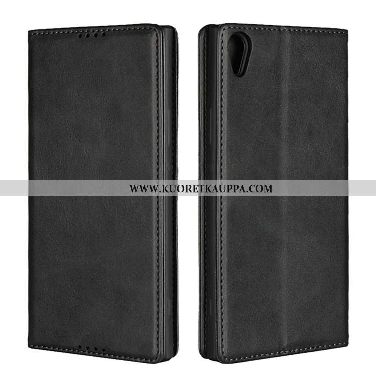 Kuori Sony Xperia Xa1, Kuoret Sony Xperia Xa1, Kotelo Sony Xperia Xa1 Nahkakuori Aito Nahka Puhelime