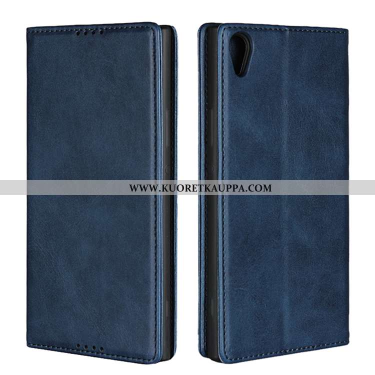 Kuori Sony Xperia Xa1, Kuoret Sony Xperia Xa1, Kotelo Sony Xperia Xa1 Nahkakuori Aito Nahka Puhelime