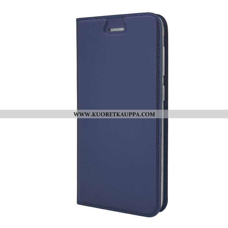 Kuori Sony Xperia Xa1, Kuoret Sony Xperia Xa1, Kotelo Sony Xperia Xa1 Nahkakuori Musta Puhelimen Mus