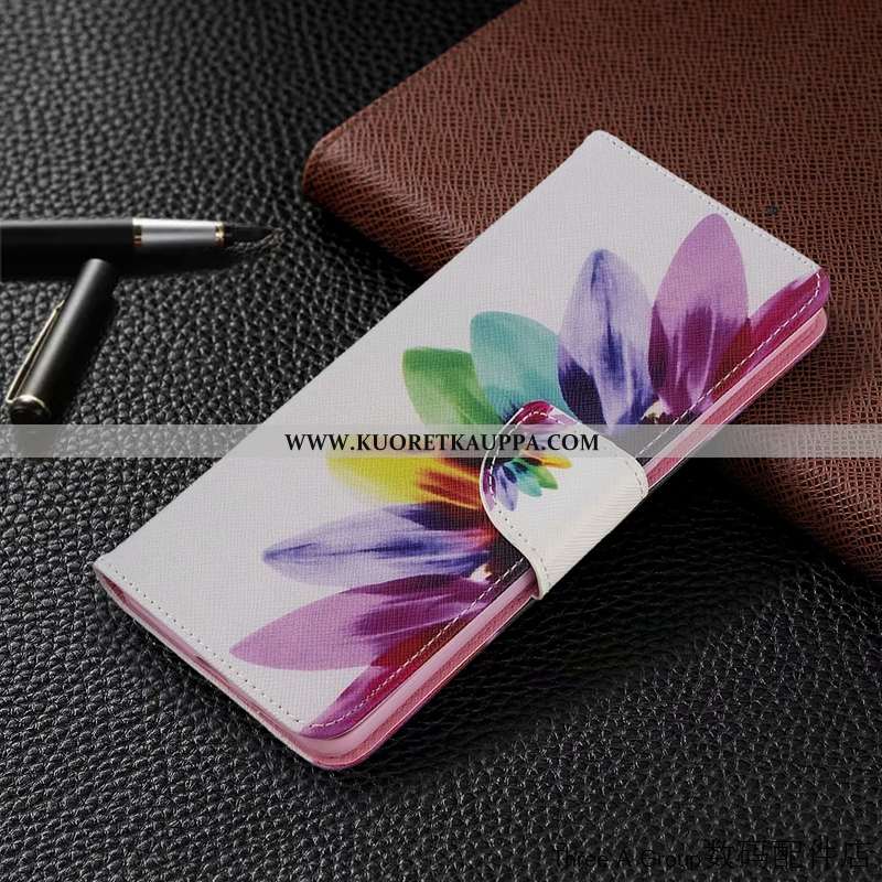 Kuori Sony Xperia Xa1, Kuoret Sony Xperia Xa1, Kotelo Sony Xperia Xa1 Nahkakuori Suojaus Sininen