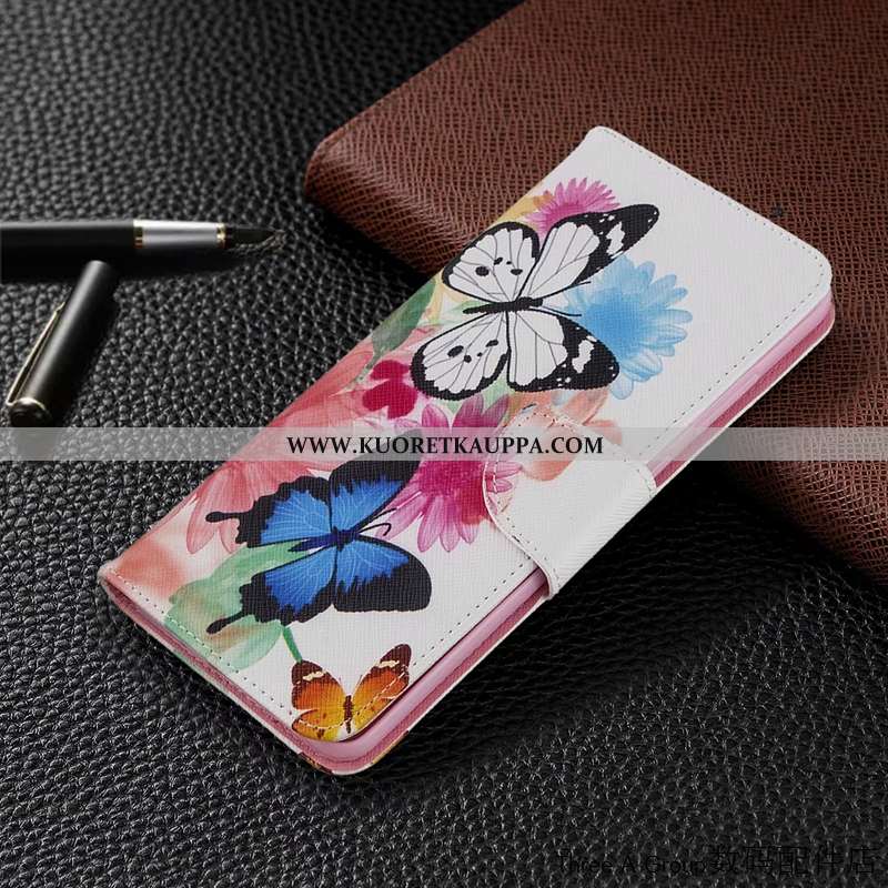 Kuori Sony Xperia Xa1, Kuoret Sony Xperia Xa1, Kotelo Sony Xperia Xa1 Nahkakuori Suojaus Sininen