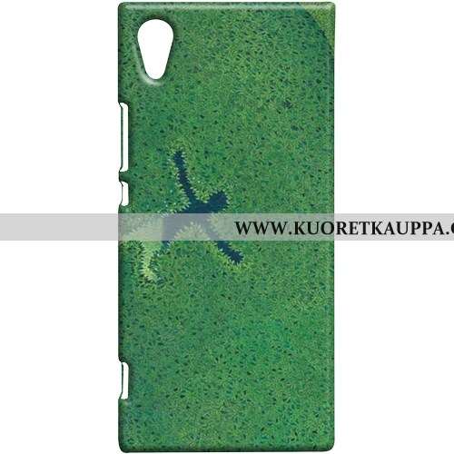 Kuori Sony Xperia Xa1, Kuoret Sony Xperia Xa1, Kotelo Sony Xperia Xa1 Suojaus Kova Puhelimen Vihreä