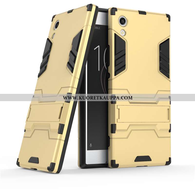 Kuori Sony Xperia Xa1, Kuoret Sony Xperia Xa1, Kotelo Sony Xperia Xa1 Suojaus Kulta Murtumaton Kulta