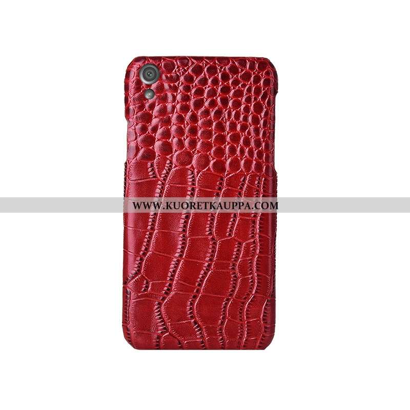 Kuori Sony Xperia Xa1, Kuoret Sony Xperia Xa1, Kotelo Sony Xperia Xa1 Ylellisyys Aito Nahka Kukkakuv