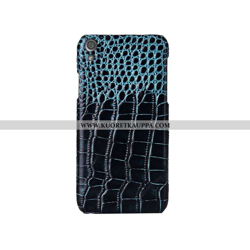 Kuori Sony Xperia Xa1 Plus, Kuoret Sony Xperia Xa1 Plus, Kotelo Sony Xperia Xa1 Plus Nahka Kukkakuvi