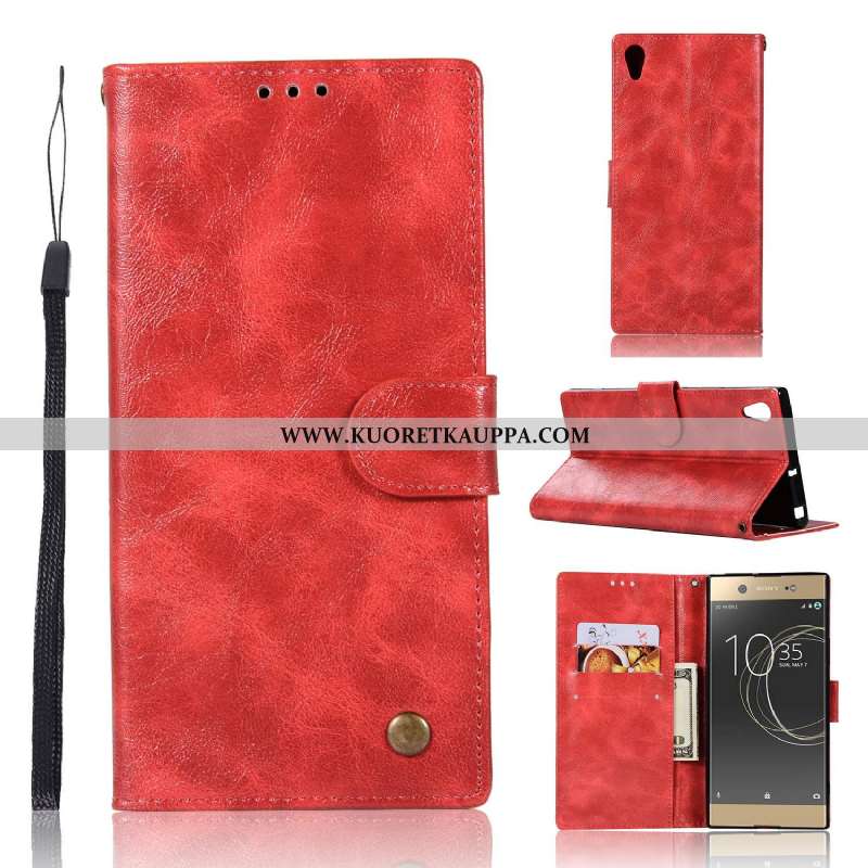 Kuori Sony Xperia Xa1 Plus, Kuoret Sony Xperia Xa1 Plus, Kotelo Sony Xperia Xa1 Plus Nahkakuori Suoj