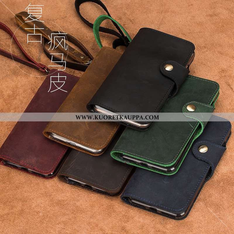 Kuori Sony Xperia Xa1 Ultra, Kuoret Sony Xperia Xa1 Ultra, Kotelo Sony Xperia Xa1 Ultra Aito Nahka S