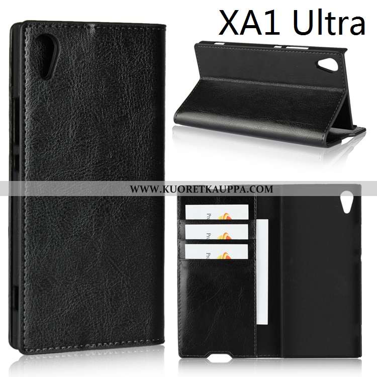 Kuori Sony Xperia Xa1 Ultra, Kuoret Sony Xperia Xa1 Ultra, Kotelo Sony Xperia Xa1 Ultra Nahkakuori A