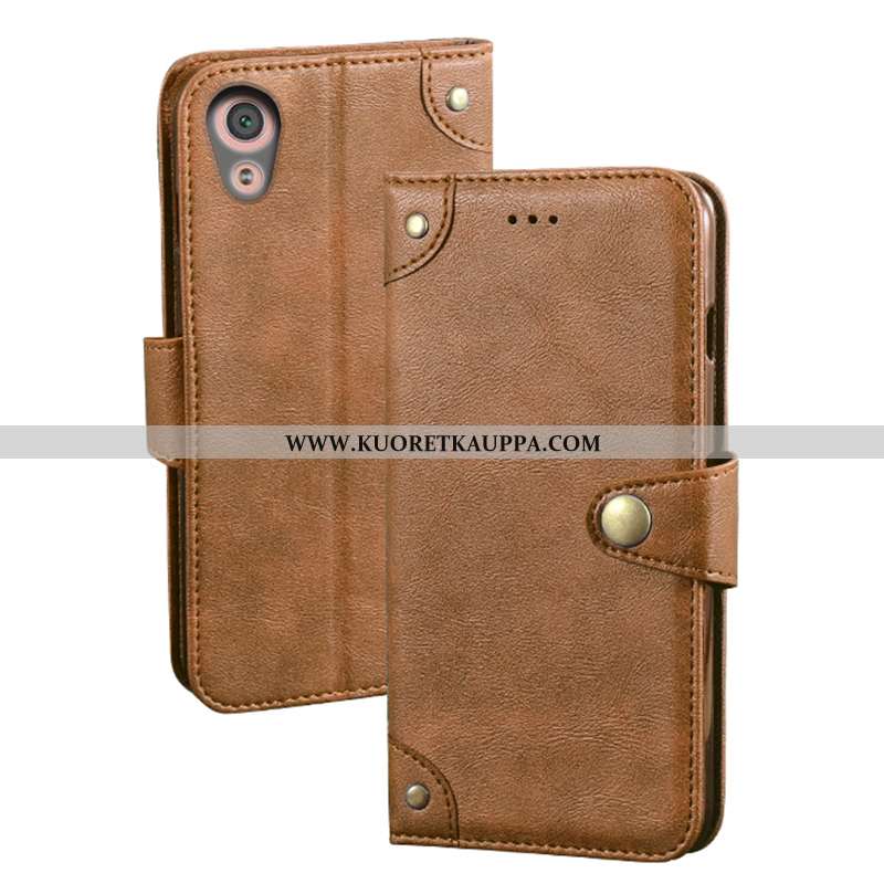 Kuori Sony Xperia Xa1 Ultra, Kuoret Sony Xperia Xa1 Ultra, Kotelo Sony Xperia Xa1 Ultra Nahkakuori S