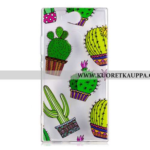 Kuori Sony Xperia Xa2, Kuoret Sony Xperia Xa2, Kotelo Sony Xperia Xa2 Pehmeä Neste Läpinäkyvä Vihreä