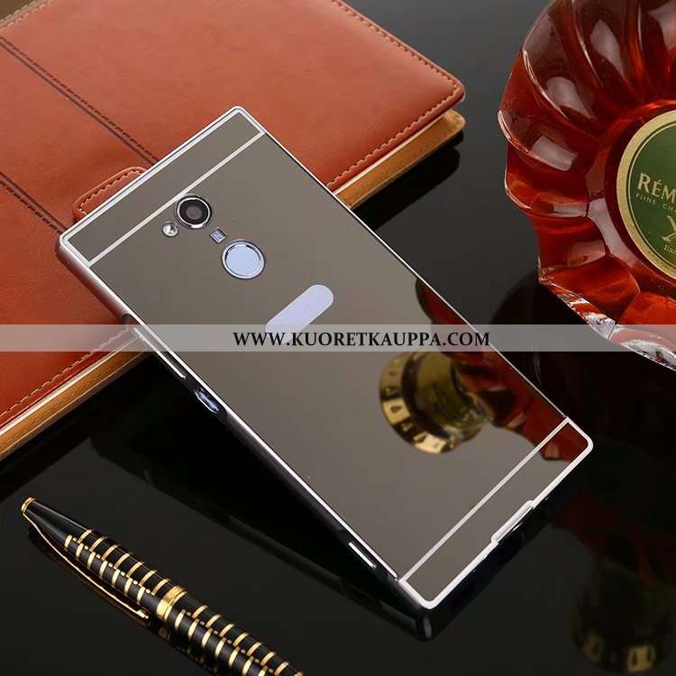 Kuori Sony Xperia Xa2, Kuoret Sony Xperia Xa2, Kotelo Sony Xperia Xa2 Suojaus Metalli Kova Takakansi