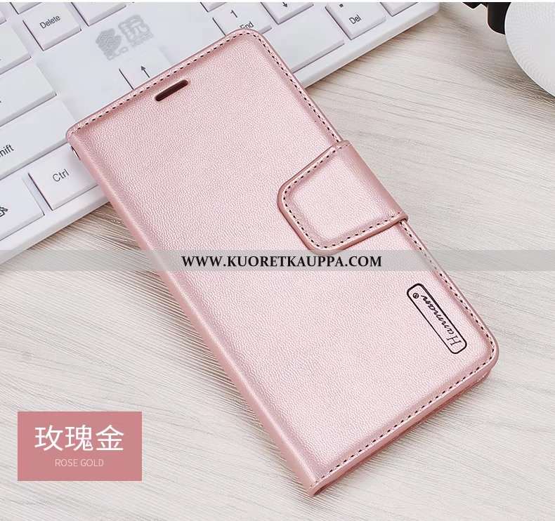 Kuori Sony Xperia Xa2, Kuoret Sony Xperia Xa2, Kotelo Sony Xperia Xa2 Suojaus Nahkakuori Kultainen