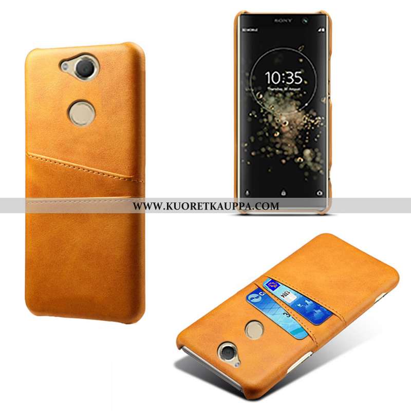 Kuori Sony Xperia Xa2 Plus, Kuoret Sony Xperia Xa2 Plus, Kotelo Sony Xperia Xa2 Plus Nahka Kortti Ke