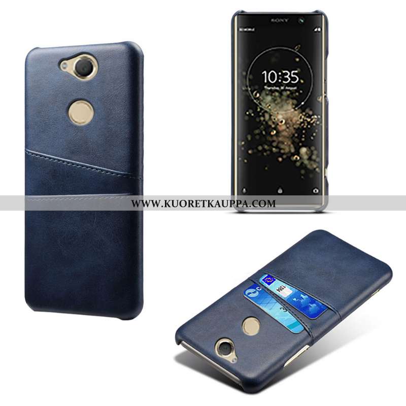 Kuori Sony Xperia Xa2 Plus, Kuoret Sony Xperia Xa2 Plus, Kotelo Sony Xperia Xa2 Plus Nahka Kortti Ke